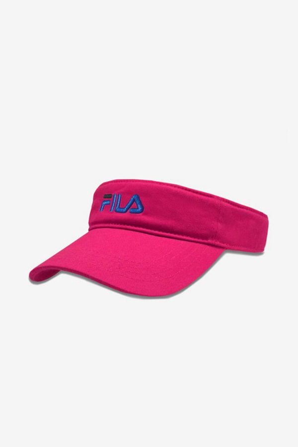 Fila Logo Cap - Deeppink,NZ 235-10865